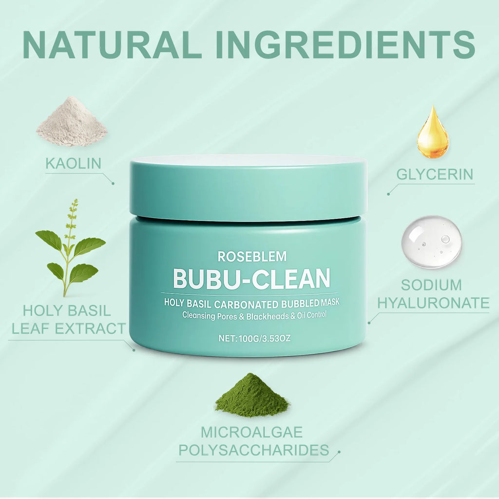 Basil Carbonated Bubble Mask