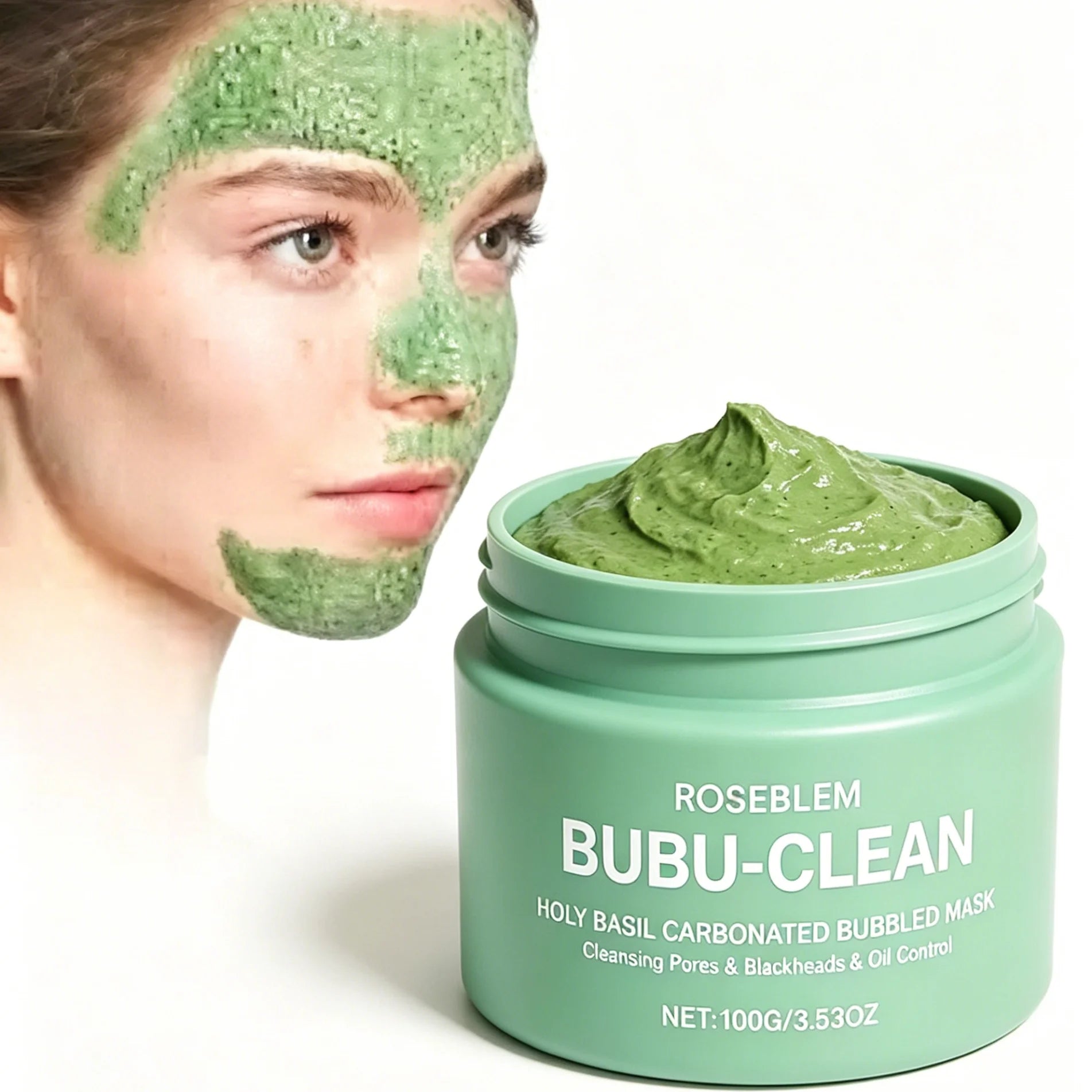 Basil Carbonated Bubble Mask
