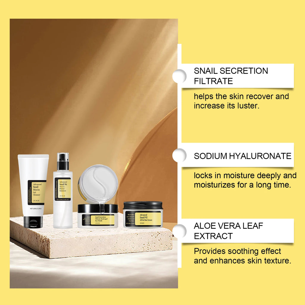 Snail Mucin Skincare Set
