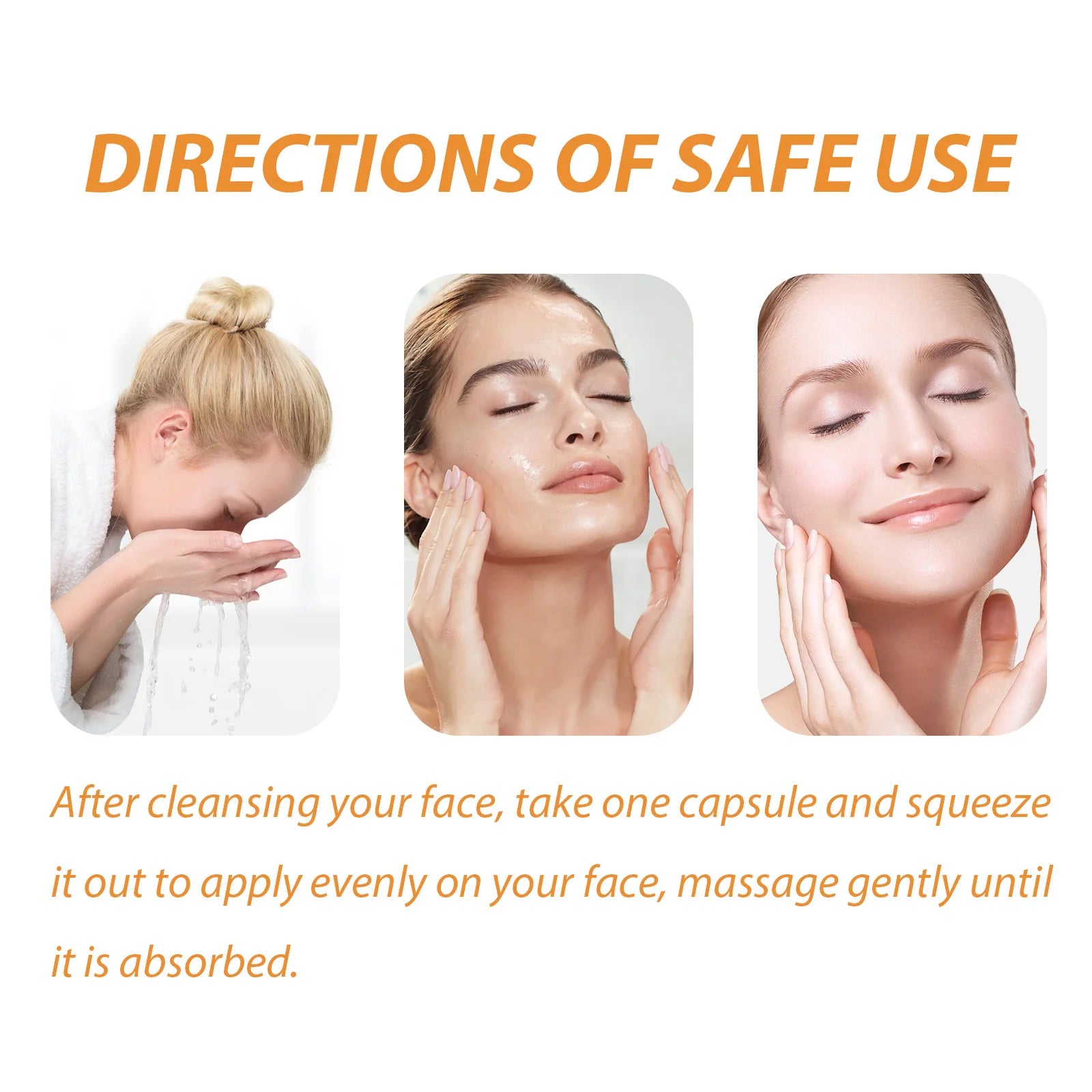 Collagen Face Care Capsules Serum