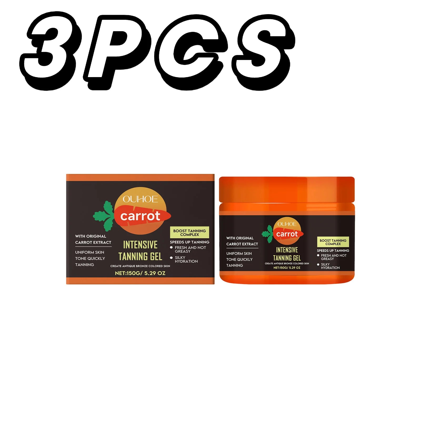 Carrot Tanning Gel