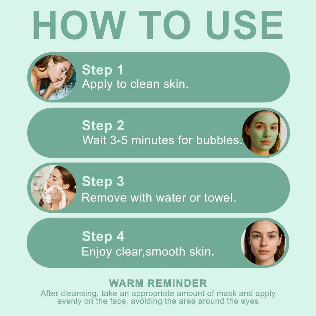 Basil Carbonated Bubble Mask